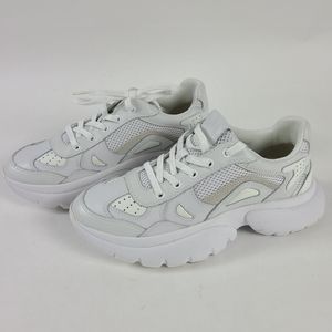 MAJE White W20 FASTER Chunky Sneakers